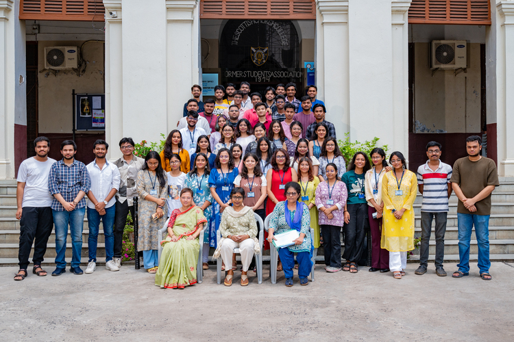 Group photos of the final year students (2025) with their teachers